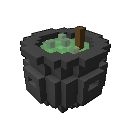 how to make a cauldron in minecraft